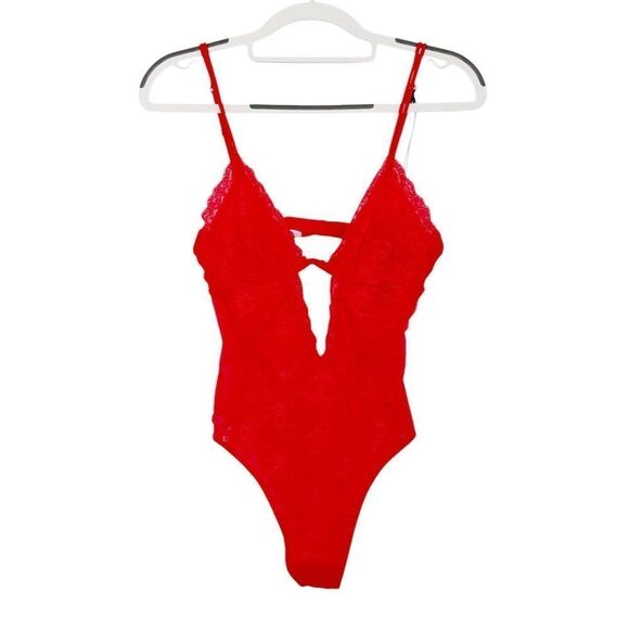 NWT PRIVACY PLEASE Cindy Bodysuit in Bittersweet - Picture 5 of 6